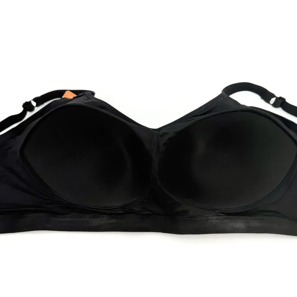 Warners Lightly Lined Wireless Bra “All You Need”Black 3XL New
